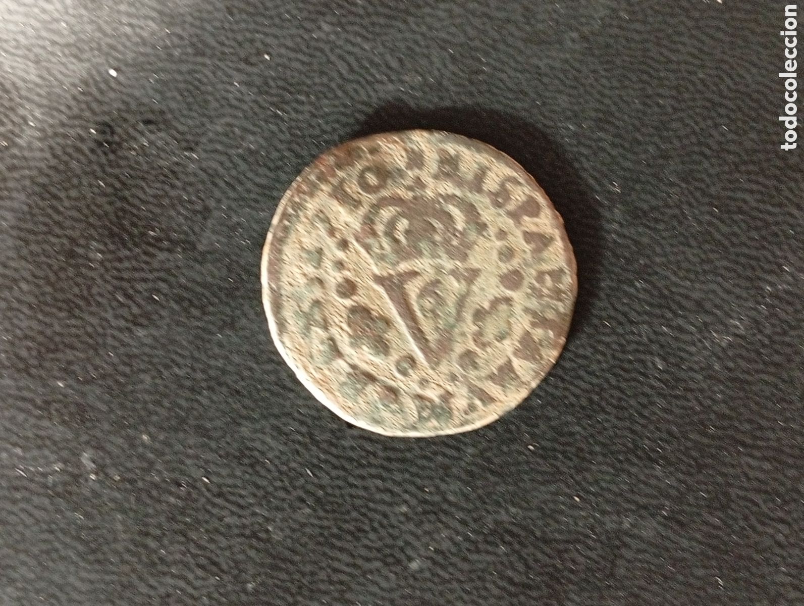 Monedas de Espa&ntilde;a: Moneda seiseno Valencia 1711 Felipe V