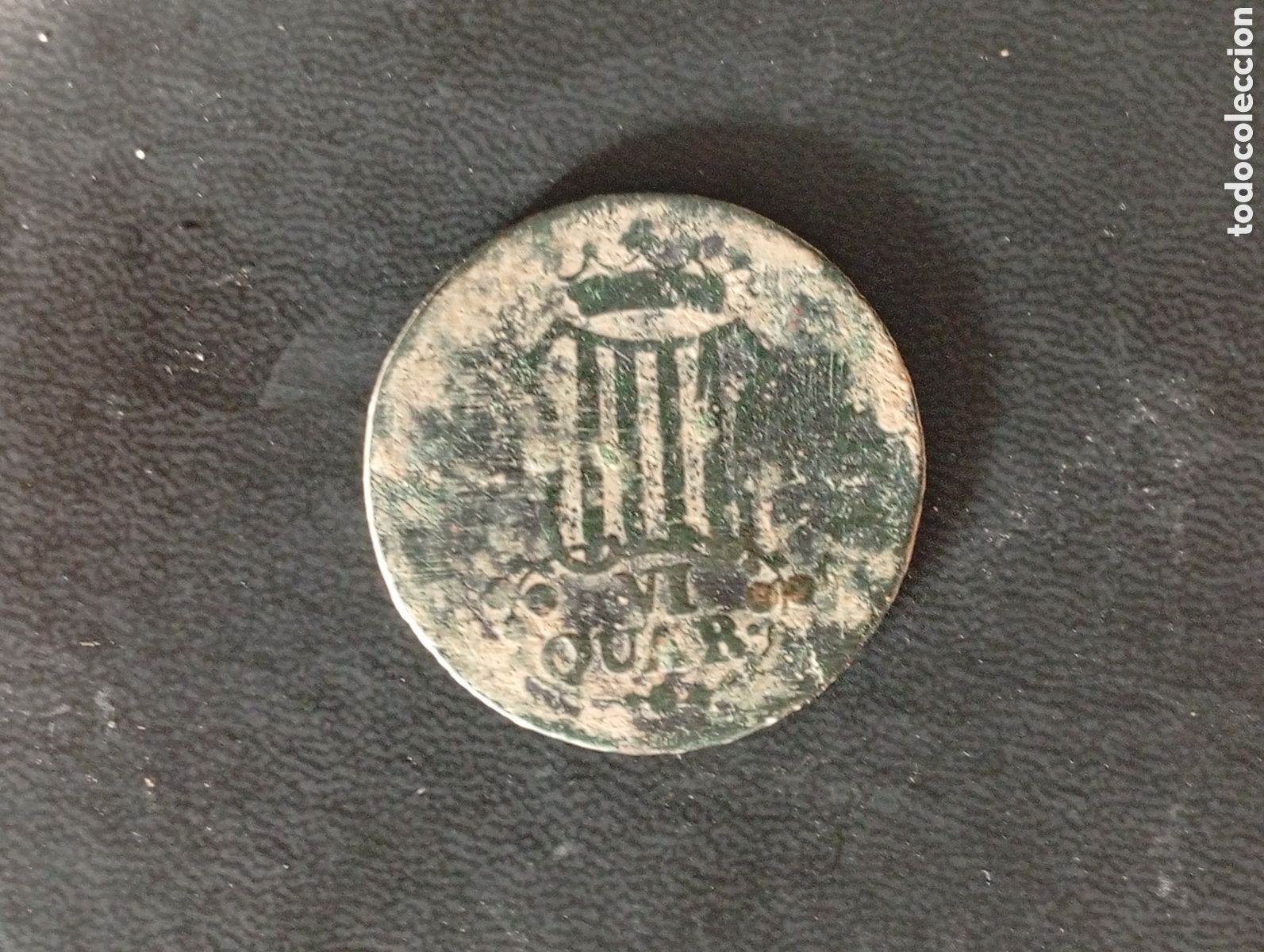 Monedas de Espa&ntilde;a: Moneda VI quartos 1811 Fernando VII - Foto 1