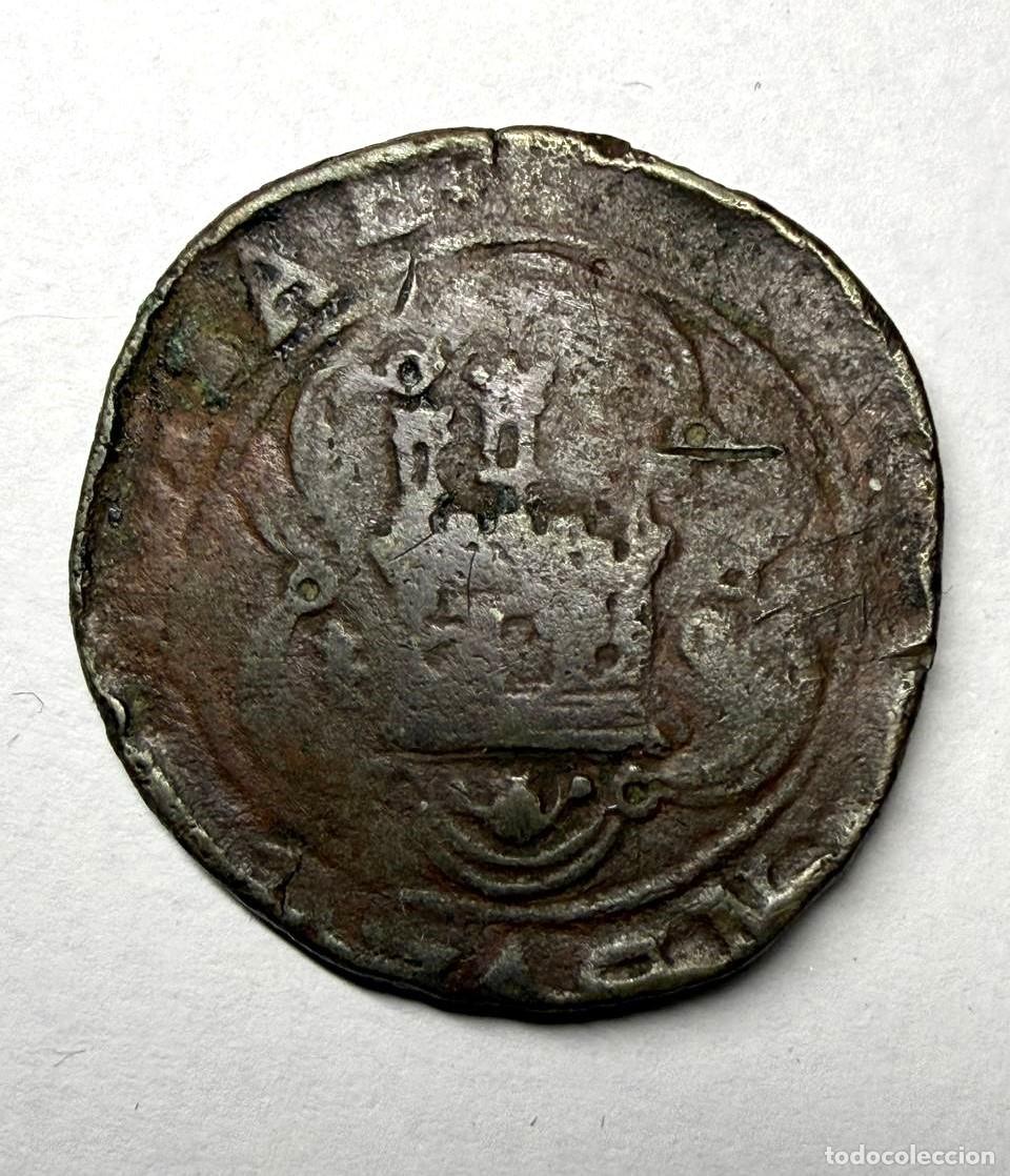 Monedas de Espa&ntilde;a: 4 Maraved&iacute;s a nombre de los Reyes Cat&oacute;licos 1558-1566 Cuenca