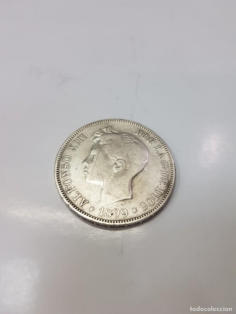 Monedas de Espa&ntilde;a: ALFONSO XIII- 5 PESETAS-1899*18-99-SGV