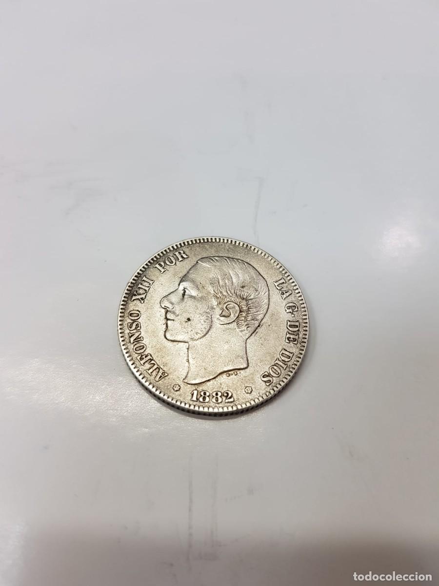 Monedas de Espa&ntilde;a: ALFONSO XII- 2 PESETAS-1882*18-82 MSM