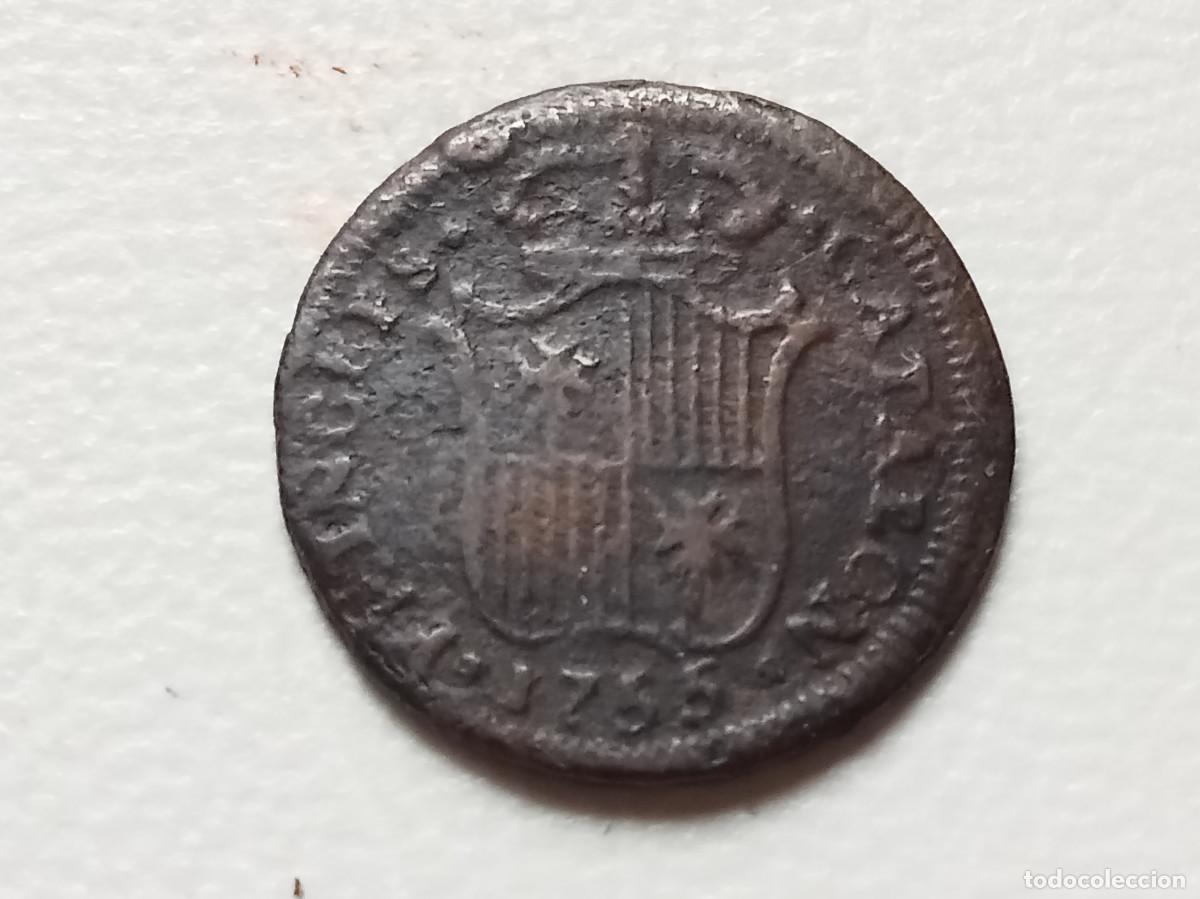 Monedas de Espa&ntilde;a: FERNANDO VI ARDITE 1755 BC+