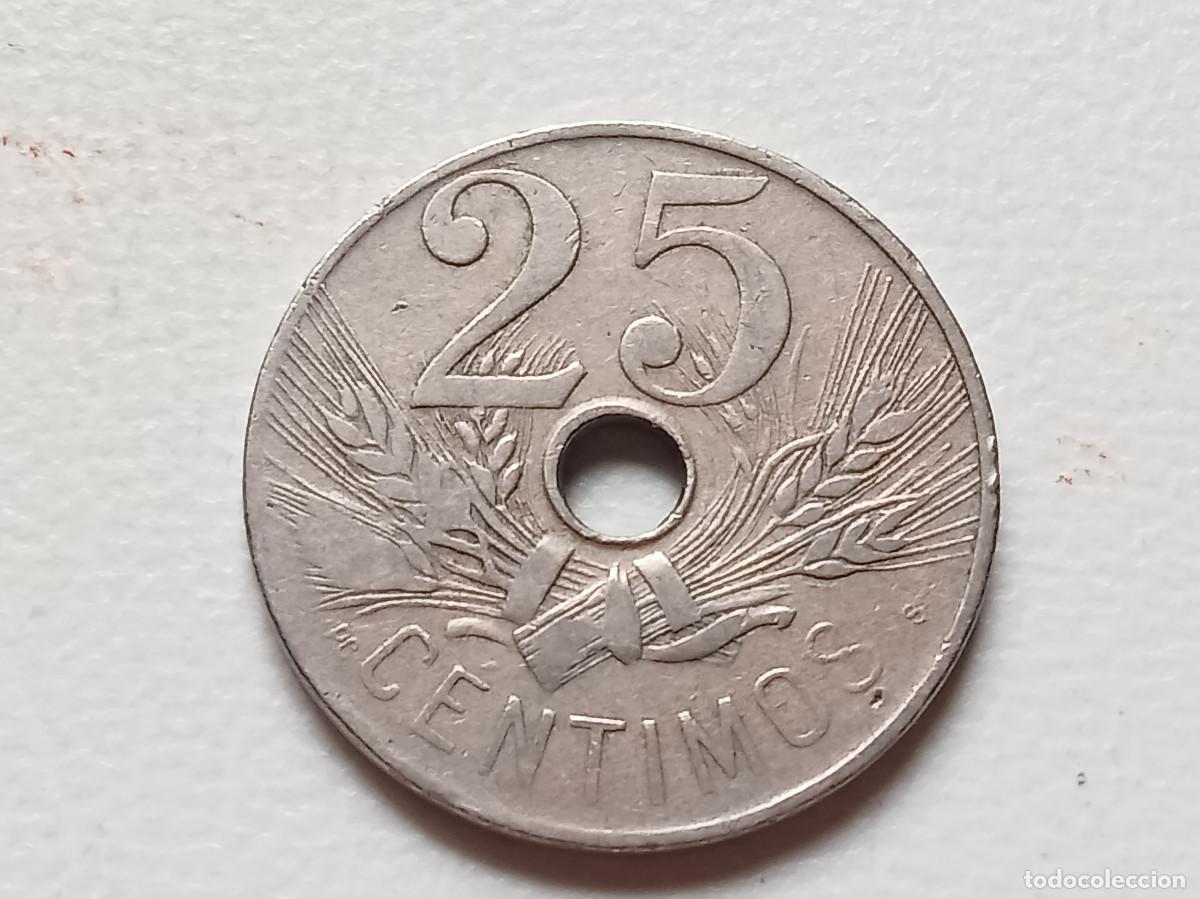 Monedas de Espa&ntilde;a: ALFONSO XIII 25 C&Eacute;NTIMOS 1927 PCS MBC-