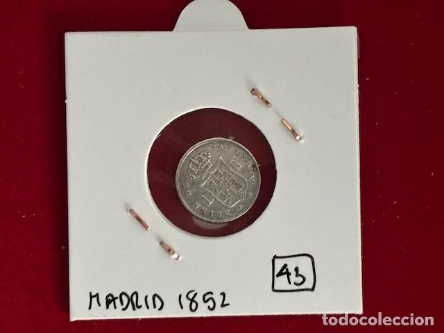 Monedas de Espa&ntilde;a: Isabel II , 1 Real, 1852 Madrid, EBC - Foto 2