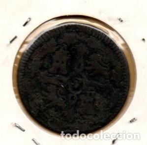 Monedas de Espa&ntilde;a: FERNANDO VII 8 MARAVEDIS 1814 JUBIA BC - Foto 2