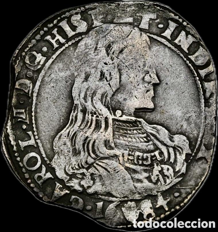 Monedas de Espa&ntilde;a: El ducat&oacute;n de plata m&aacute;s raro de Carlos II busto viejo a&ntilde;o 1684