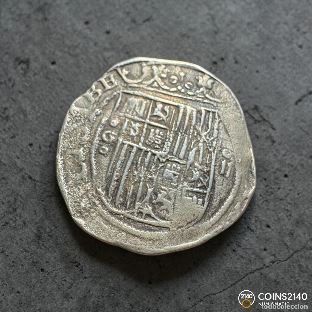 Monedas de Espa&ntilde;a: Reyes Cat&oacute;licos (1474-1504). 2 reales. Granada. (AC-498). Ag. 5,24g.