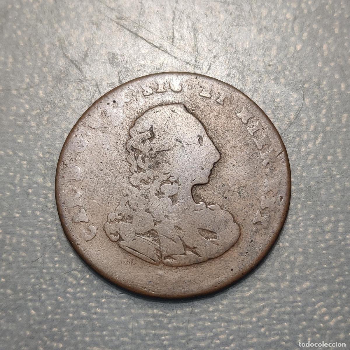 Monedas de Espa&ntilde;a: IMPERIO ESPA&Ntilde;OL NAPOLES CARLOS III PUBLICA PUBBLICA 3 TORNESI 1756 ESCASA