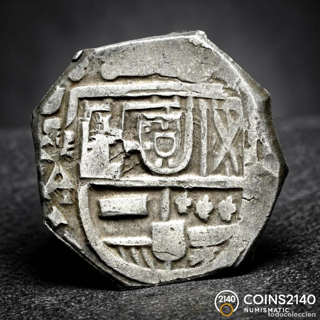 Moedas de Espanha: Felipe IV (1621-1665). 4 reales. 1651. Madrid. A. (AC-1038). (Jarabo-Sanahuja-C154v). 13,39g.