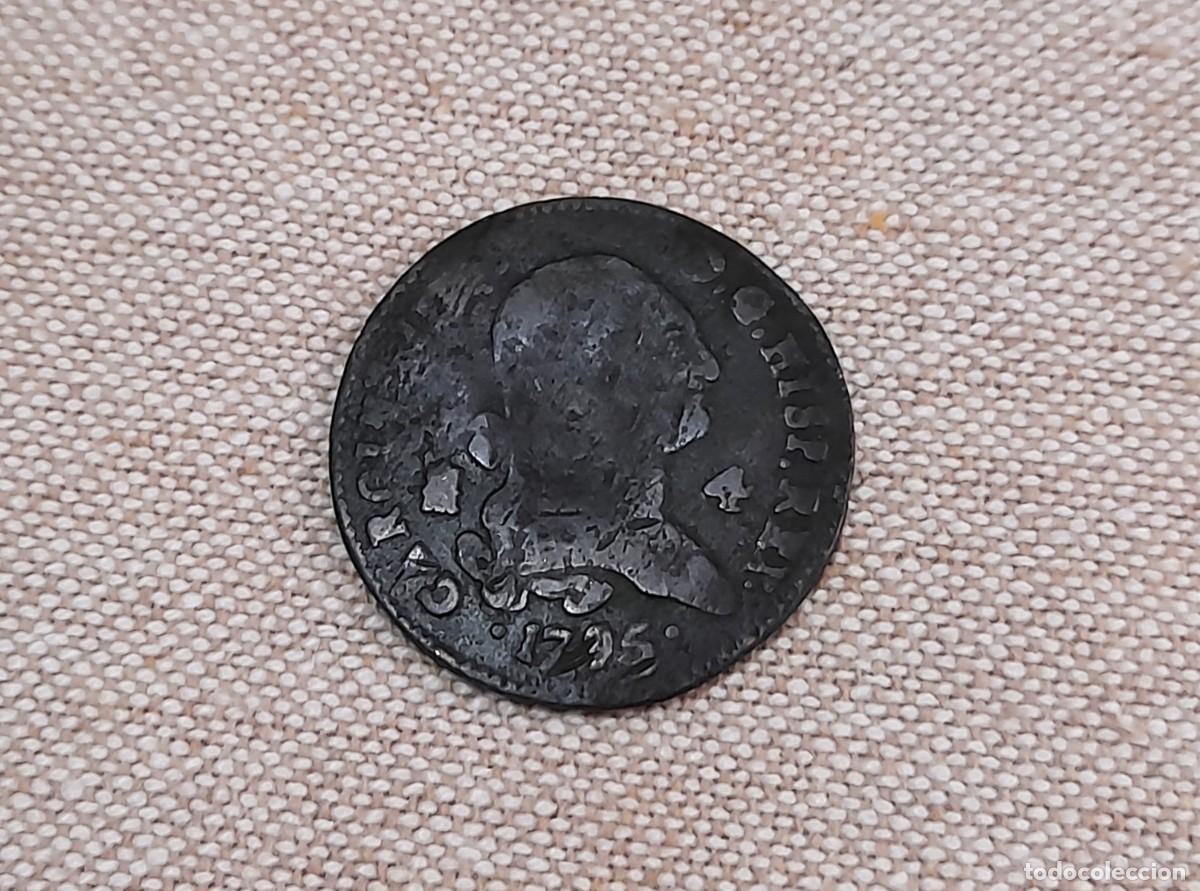 Monedas de Espa&ntilde;a: Carlos IV, 4 Maravedis 1795