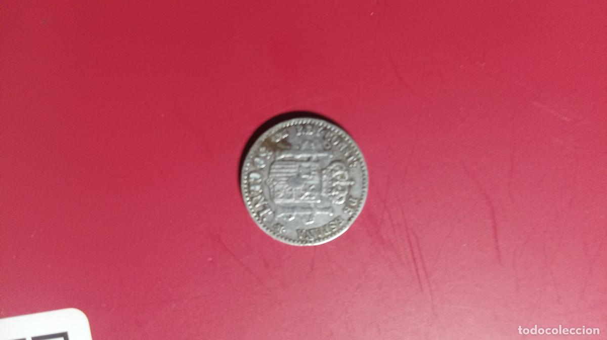 Monedas de Espa&ntilde;a: Moneda de 50 C&eacute;ntimos de Alfonso XII (1880) - Foto 2