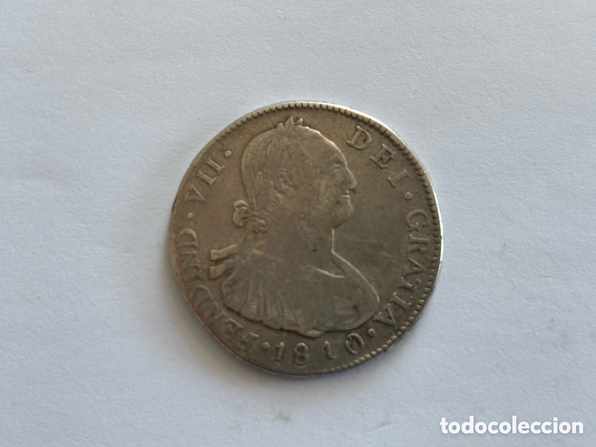 Monedas de Espa&ntilde;a: FERNANDO VII * 4 REALES 1810 NUEVA GUATEMALA M * PLATA RARO