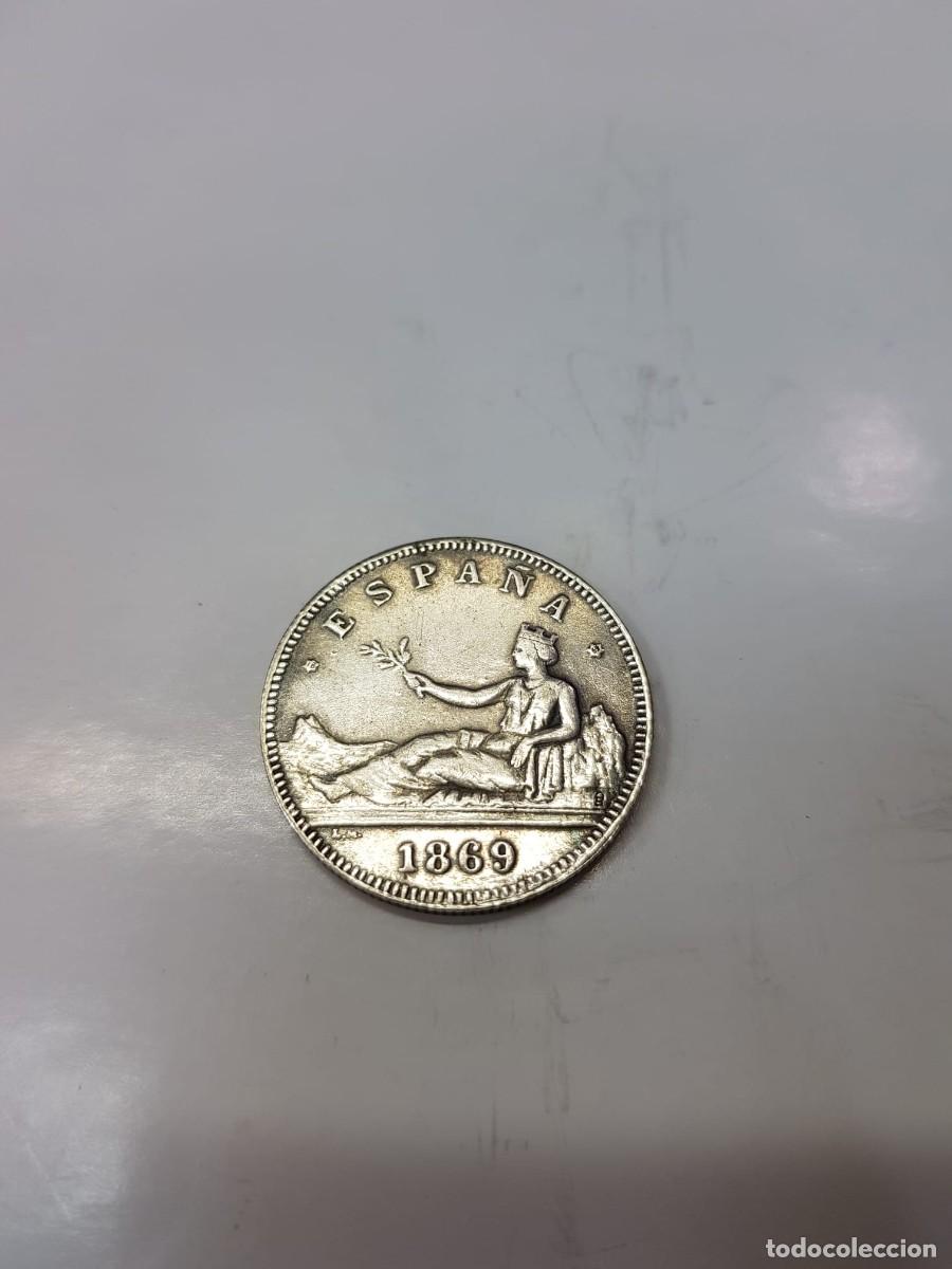 Monedas de Espa&ntilde;a: ESPA&Ntilde;A-GOBIERNO PROVISIONAL-2 PESETAS-1869*18-69 SNM