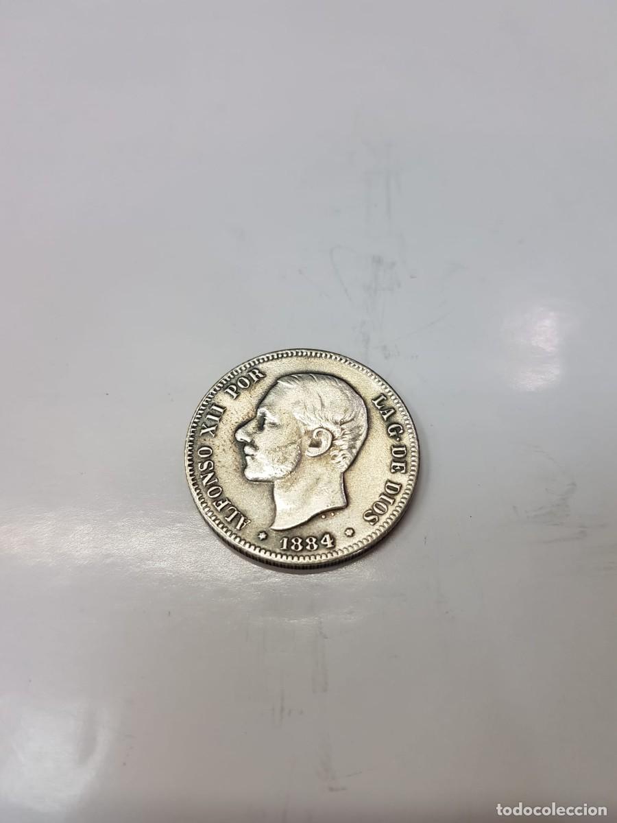 Monedas de Espa&ntilde;a: ESPA&Ntilde;A-ALFONSO XII- 2 PESETAS-1884-MSM