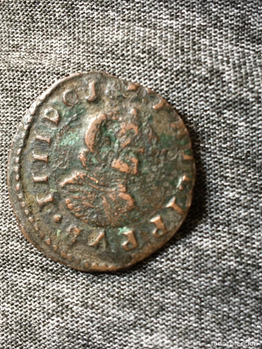Monedas de Espa&ntilde;a: 16 maravedis 1660 rara mbc- - Foto 2