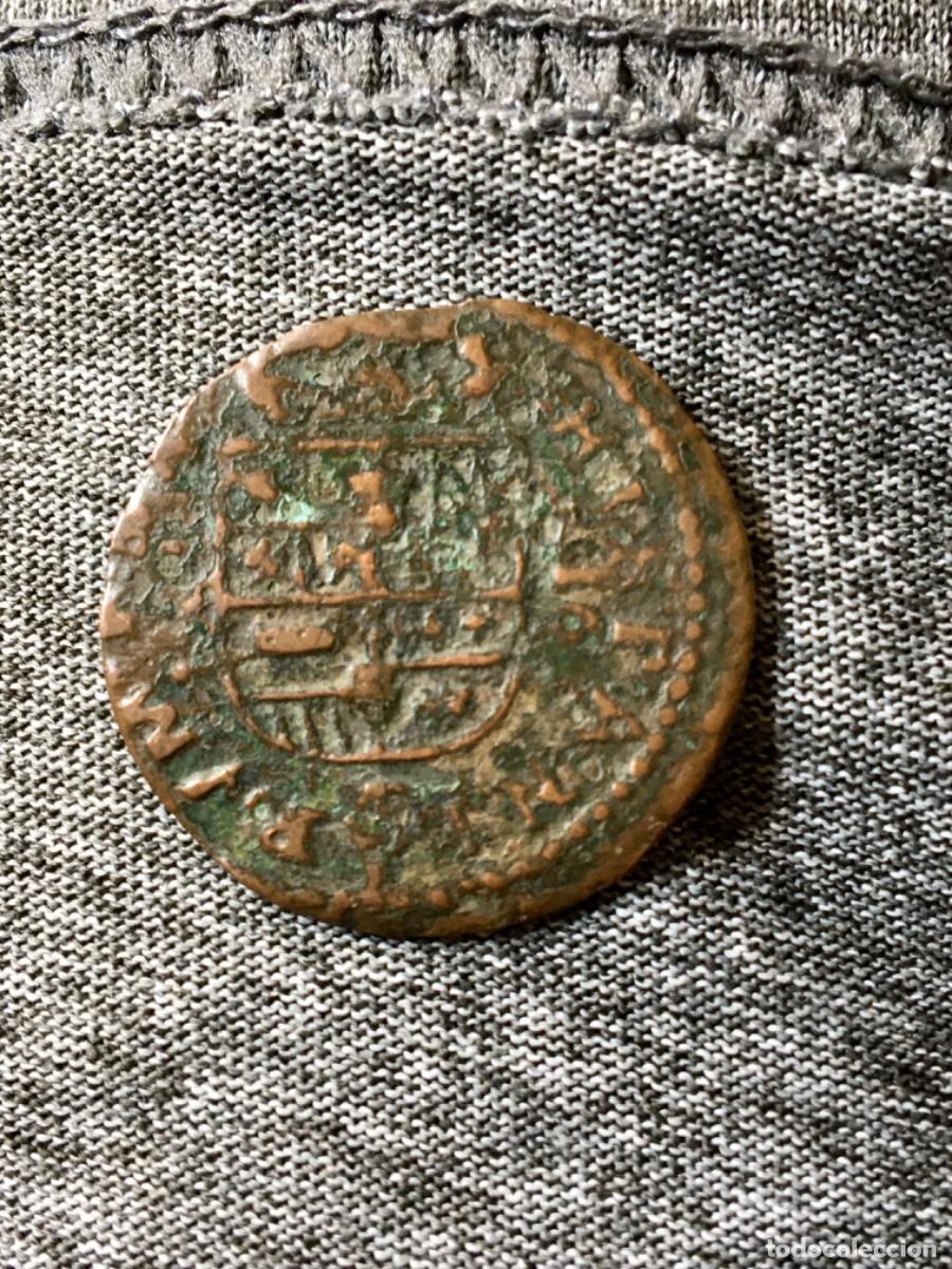 Monedas de Espa&ntilde;a: 16 maravedis 1660 rara mbc- - Foto 3