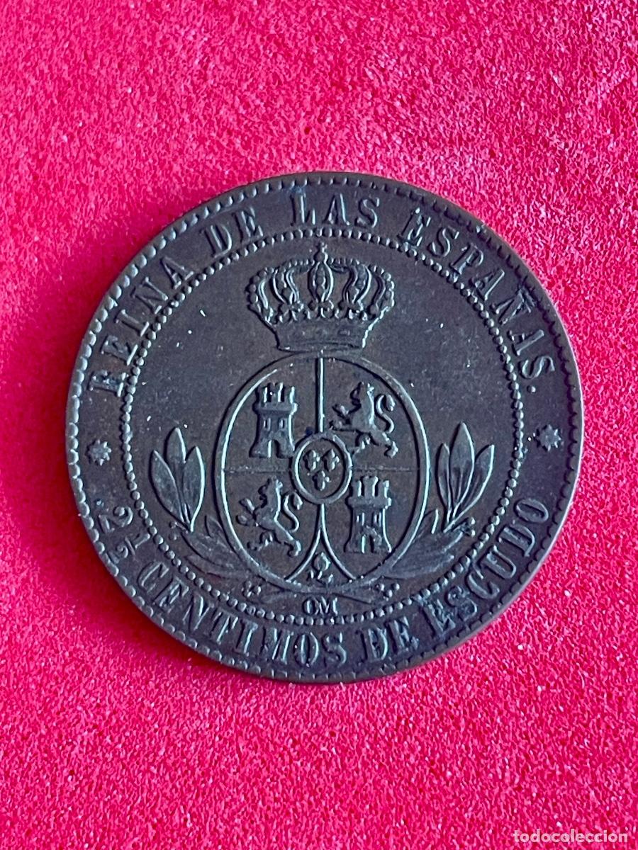 Monedas de Espa&ntilde;a: 2 Y 1/2 CENTIMOS ISABEL II. A&Ntilde;O 1867 N2