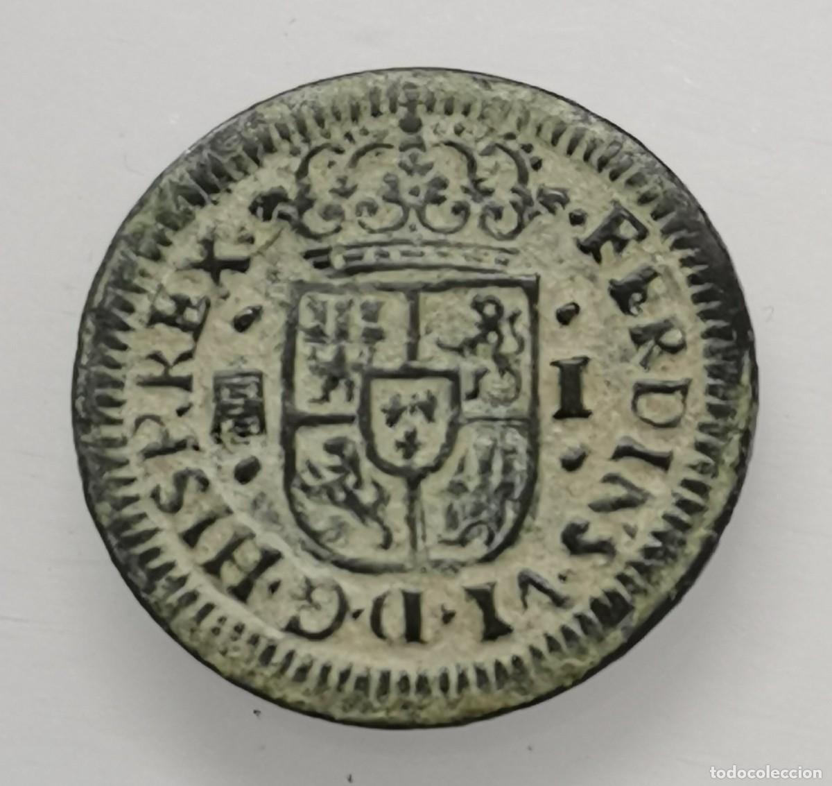 Monedas de Espa&ntilde;a: FERNANDO VI - MARAVED&Iacute; (1747) - SEGOVIA.