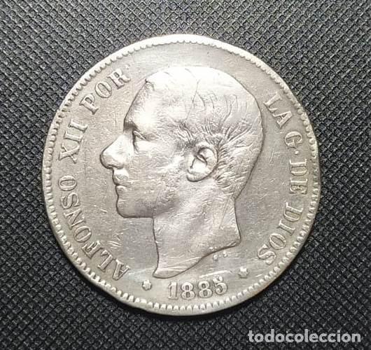 Monedas de Espa&ntilde;a: 7 MONEDAS DE PLATA y 1 RARA DE COBRE