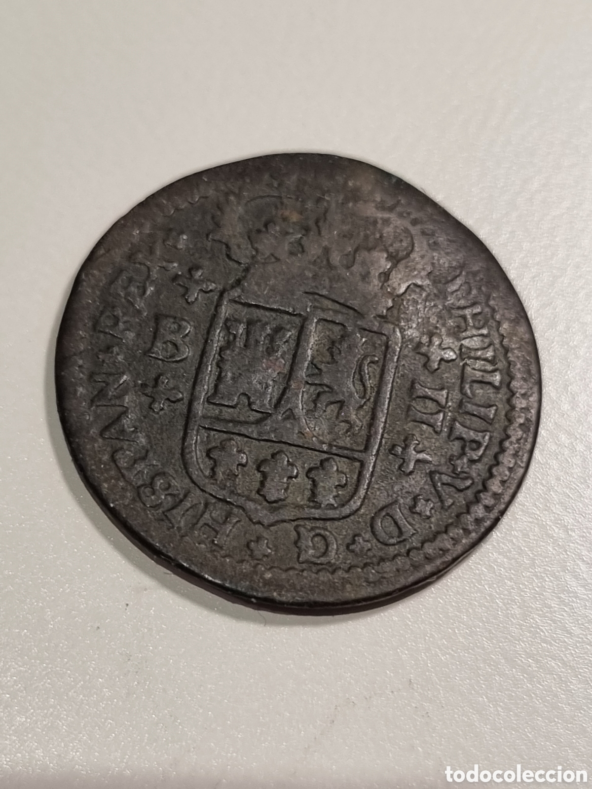 Monedas de Espa&ntilde;a: 2 maraved&iacute;s. Felipe V. 1720. Barcelona