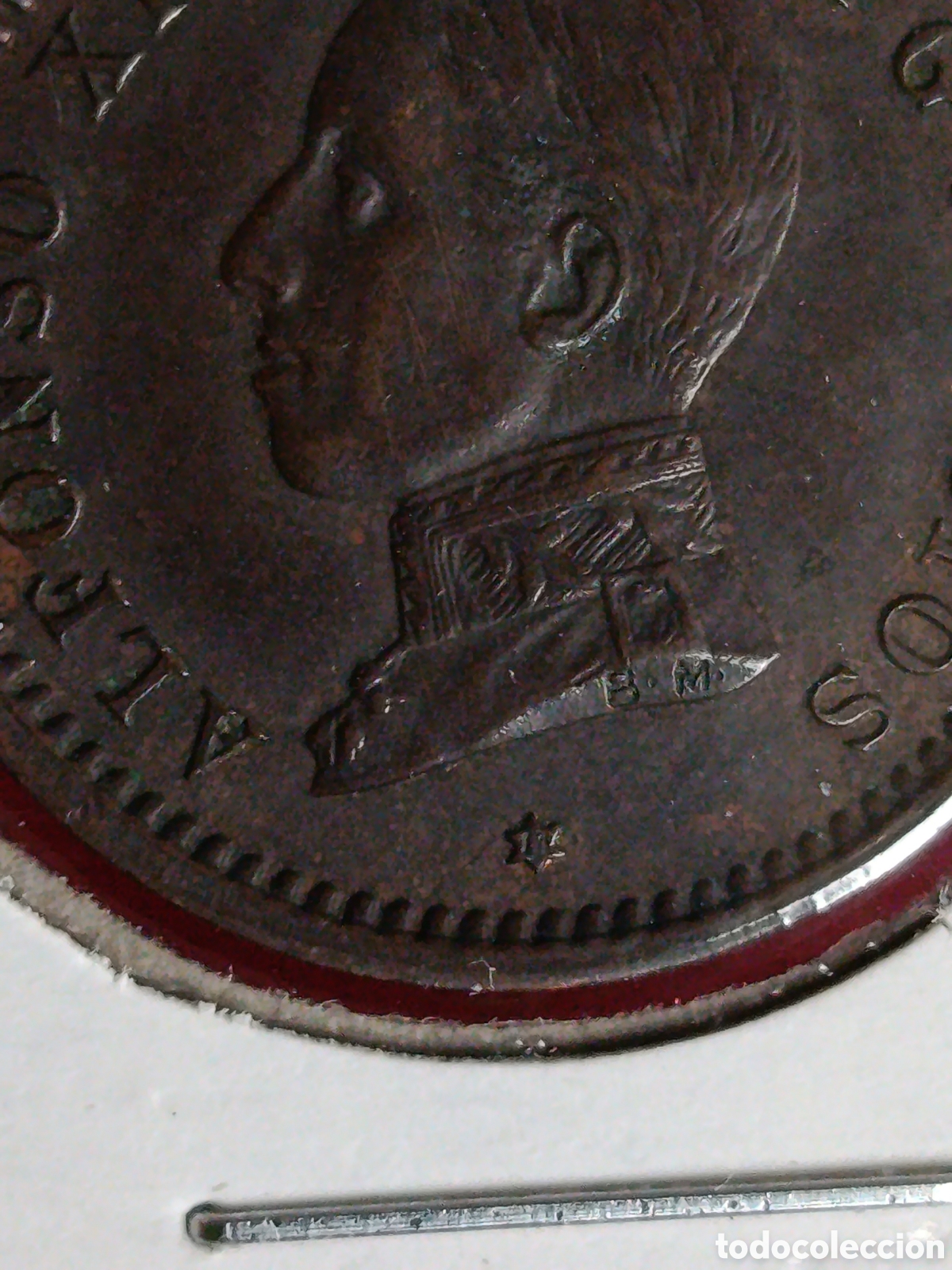 Monedas de Espa&ntilde;a: ALFONSO XIII. 2 C&Eacute;NTIMOS DE 1912*11* MBC+ - Foto 3