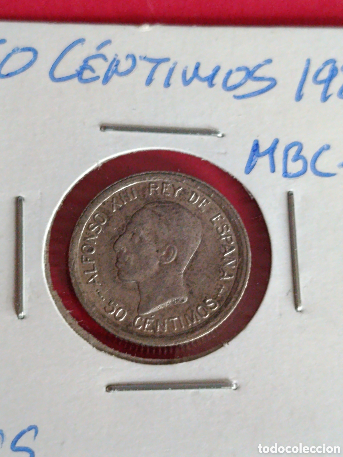 Monedas de Espa&ntilde;a: ALFONSO XIII. 50 C&Eacute;NTIMOS DE 1926. MBC+
