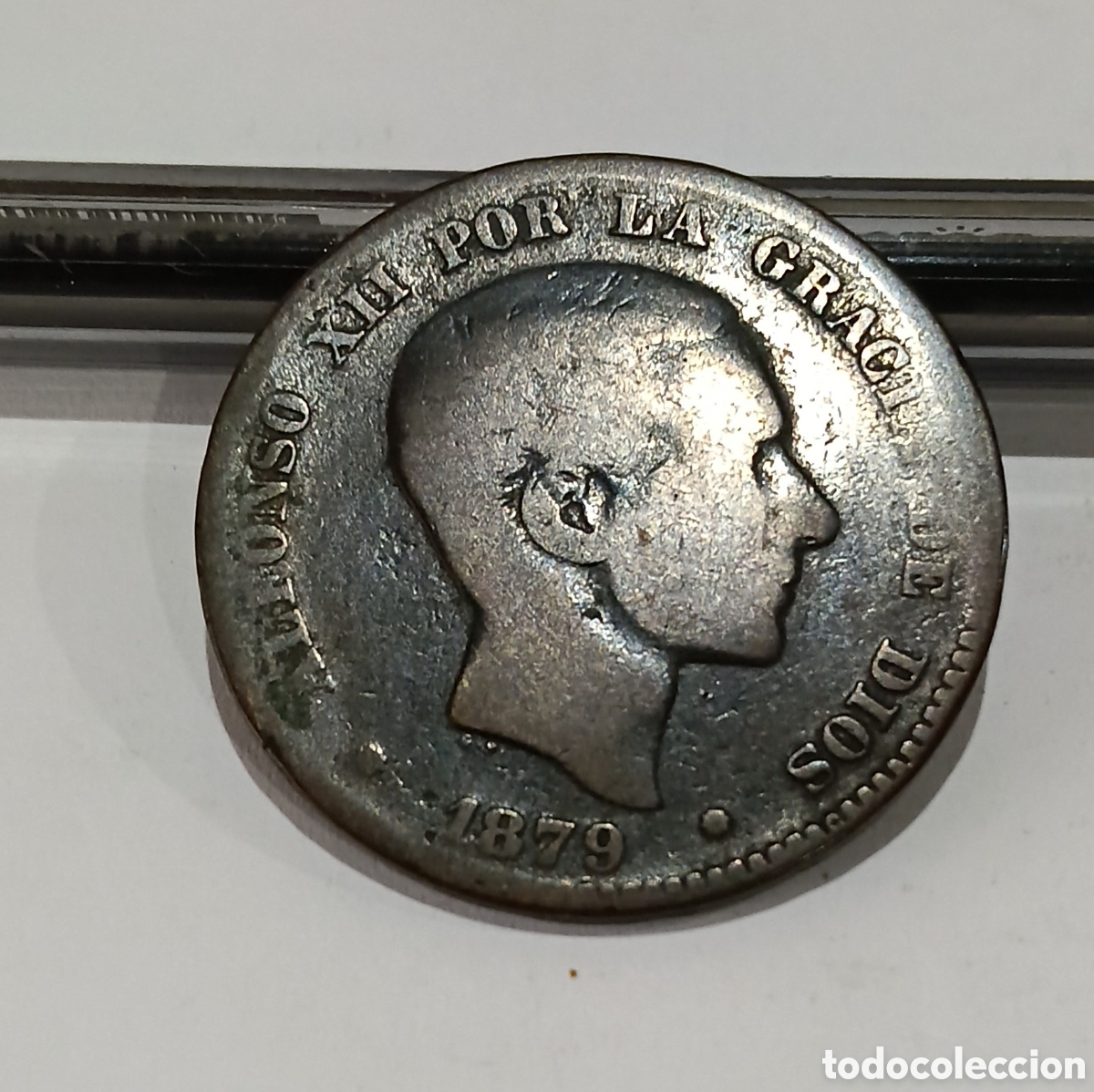 Monedas de Espa&ntilde;a: Moneda 10 C&eacute;ntimos Alfonso XII 1879