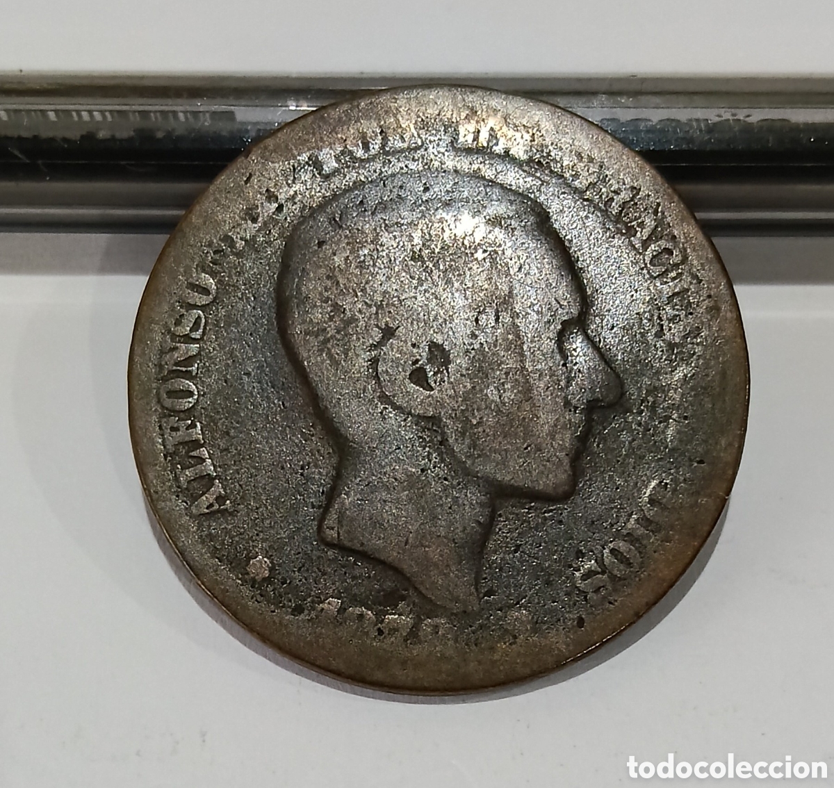 Monedas de Espa&ntilde;a: Moneda 10 C&eacute;ntimos Alfonso XII 1879