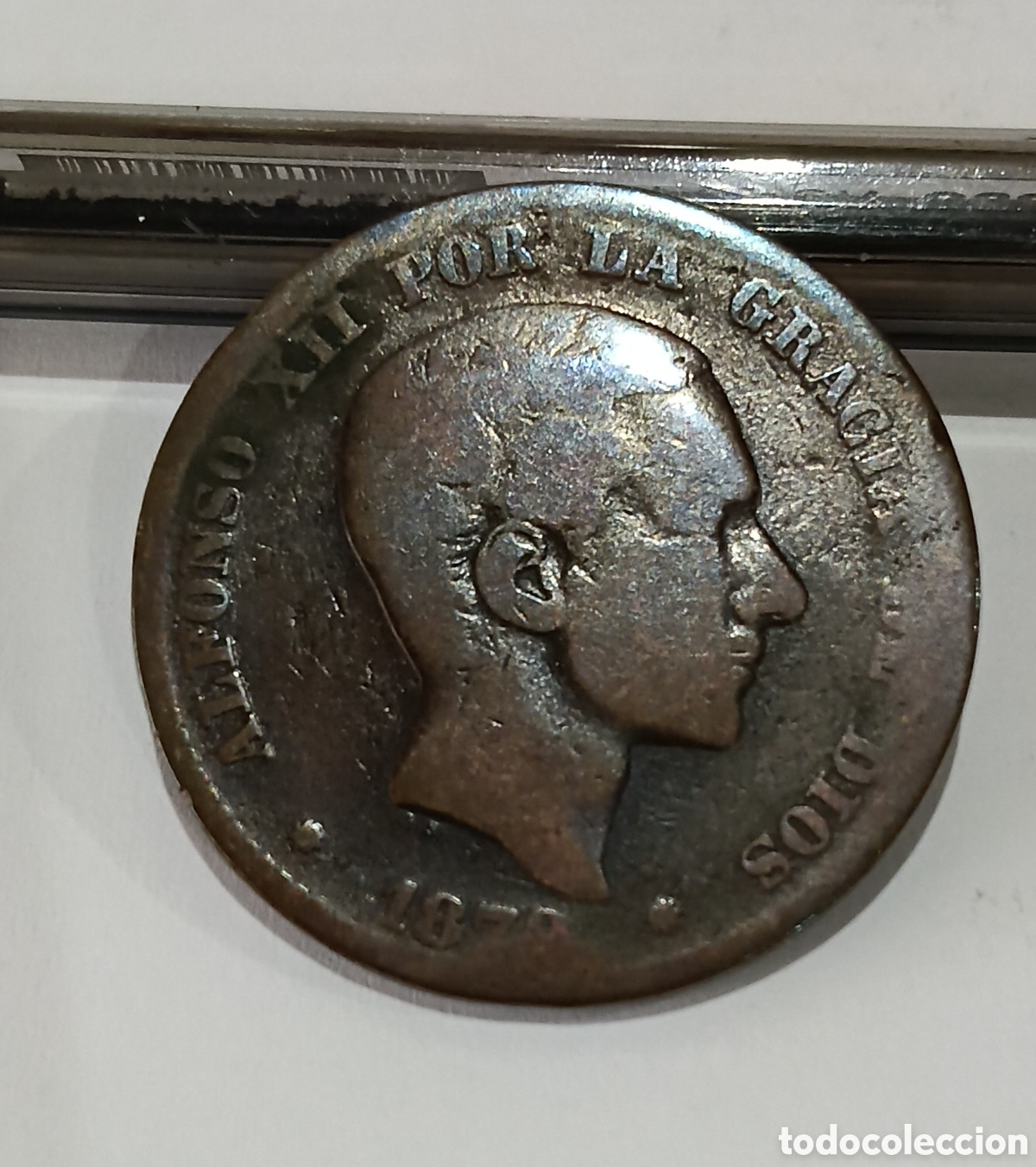 Monedas de Espa&ntilde;a: Moneda 10 C&eacute;ntimos Alfonso XII 1879