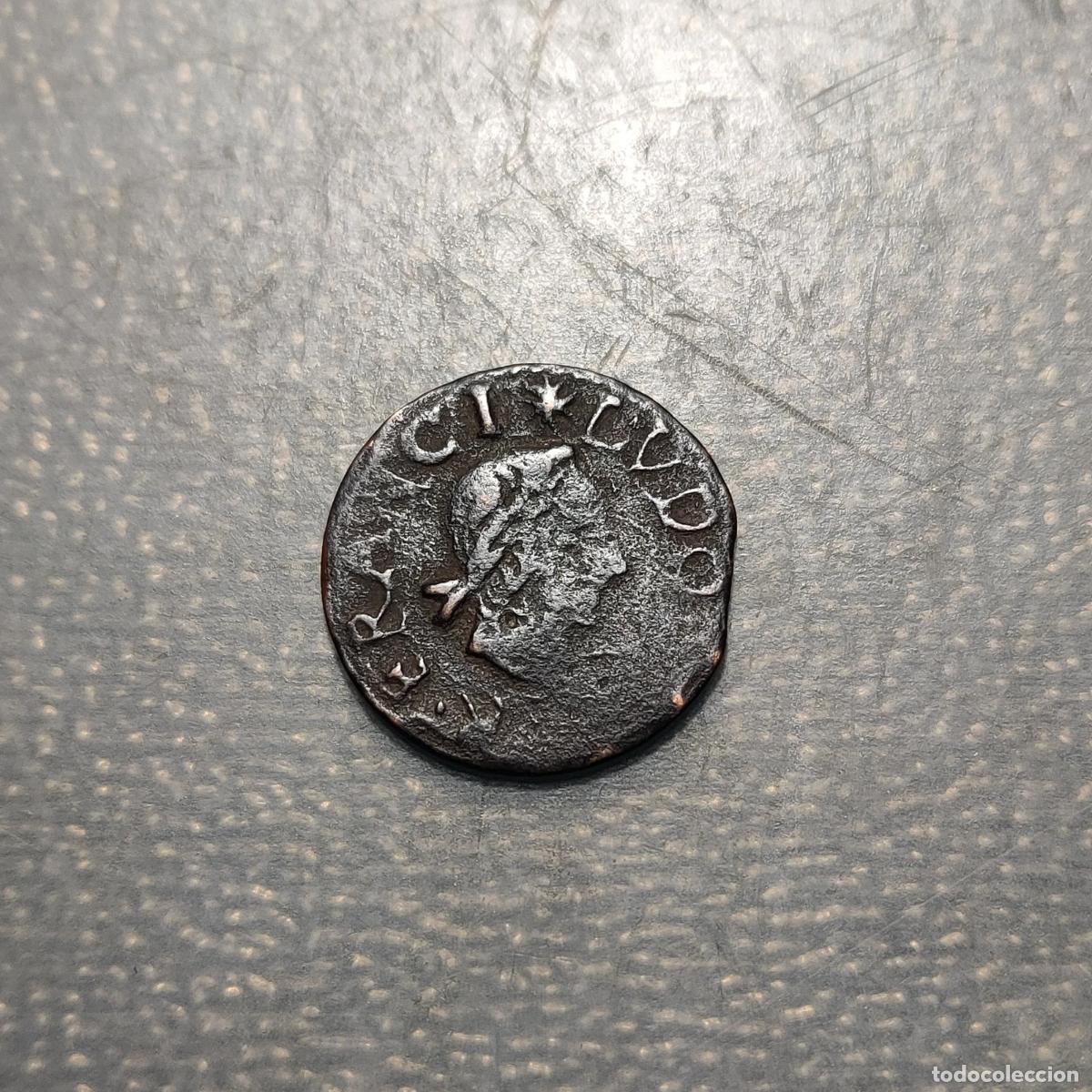 Monedas de Espa&ntilde;a: FALSA DE EPOCA ESPA&Ntilde;A LEVANTAMIENTO DE CATALU&Ntilde;A LUIS XIII DINERO VIC FALSA DE EPOCA