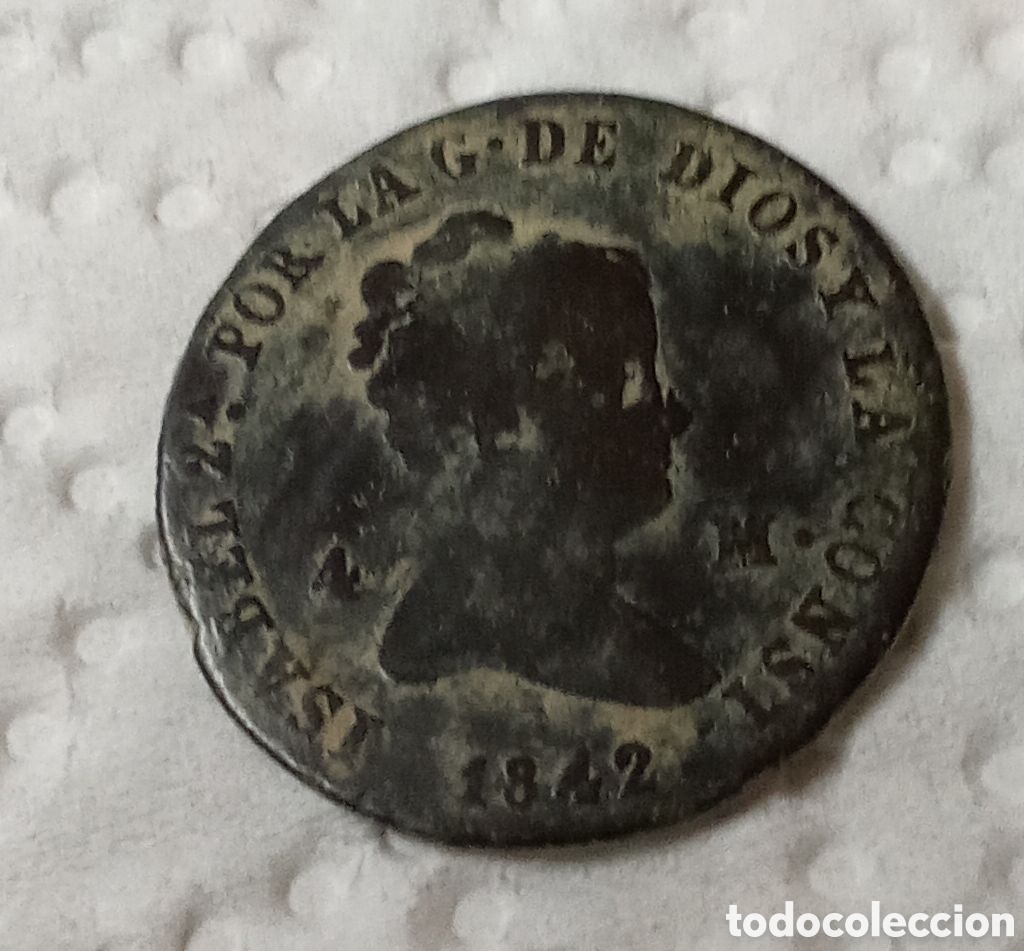 Monedas de Espa&ntilde;a: MONEDA DE ISABEL II 1942