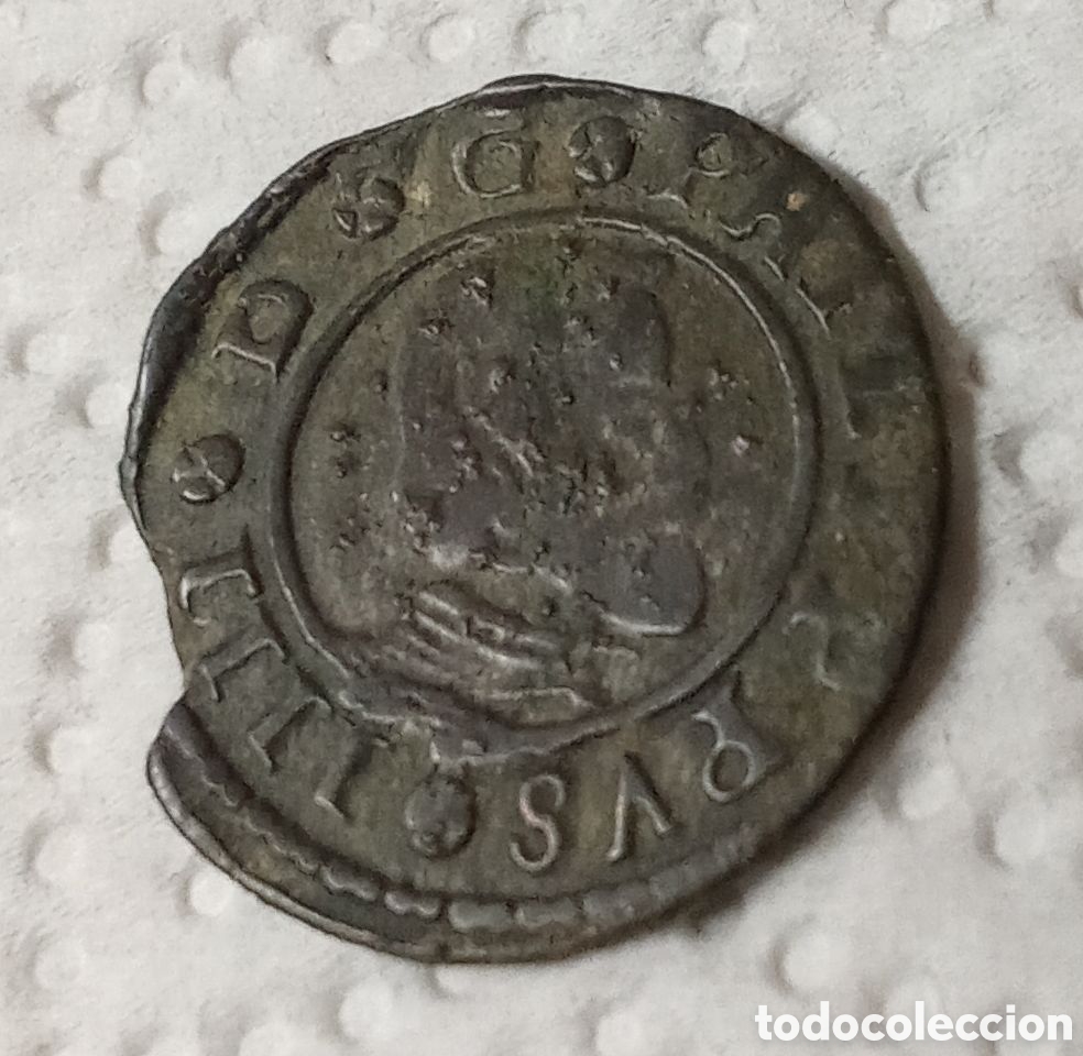 Monedas de Espa&ntilde;a: FELIPE III DIECIS&Eacute;IS MARAVED&Iacute;S