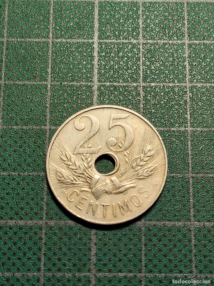 Monedas de Espa&ntilde;a: ALFONSO XIII: 25 CENTIMOS 1927