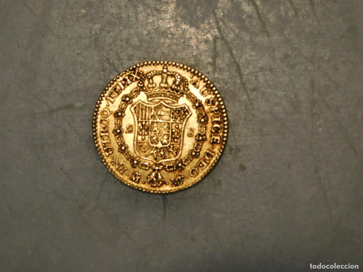 Monedas de Espa&ntilde;a: Medalla de dos escudos de oro Carlos IV