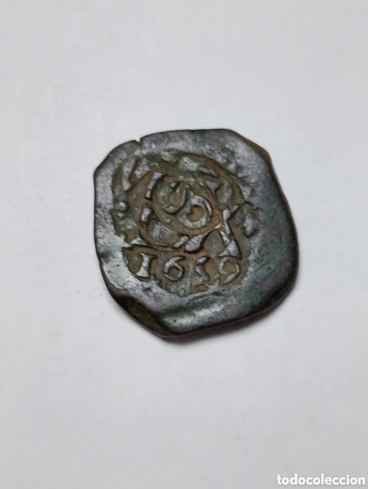 Monedas de Espa&ntilde;a: Monedas de Felipe IV de 8 maraved&iacute;es de 1659