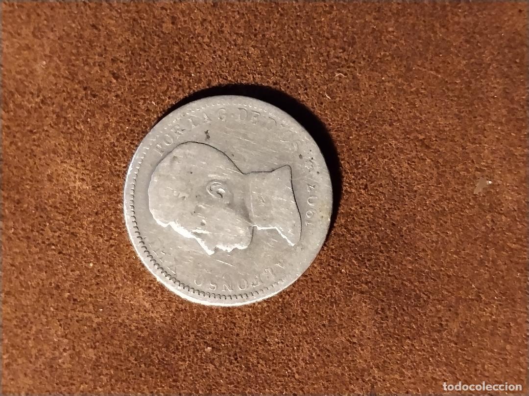 Monedas de Espa&ntilde;a: 1 Peseta Alfonso XIII 1903 &ndash; Plata (.835)