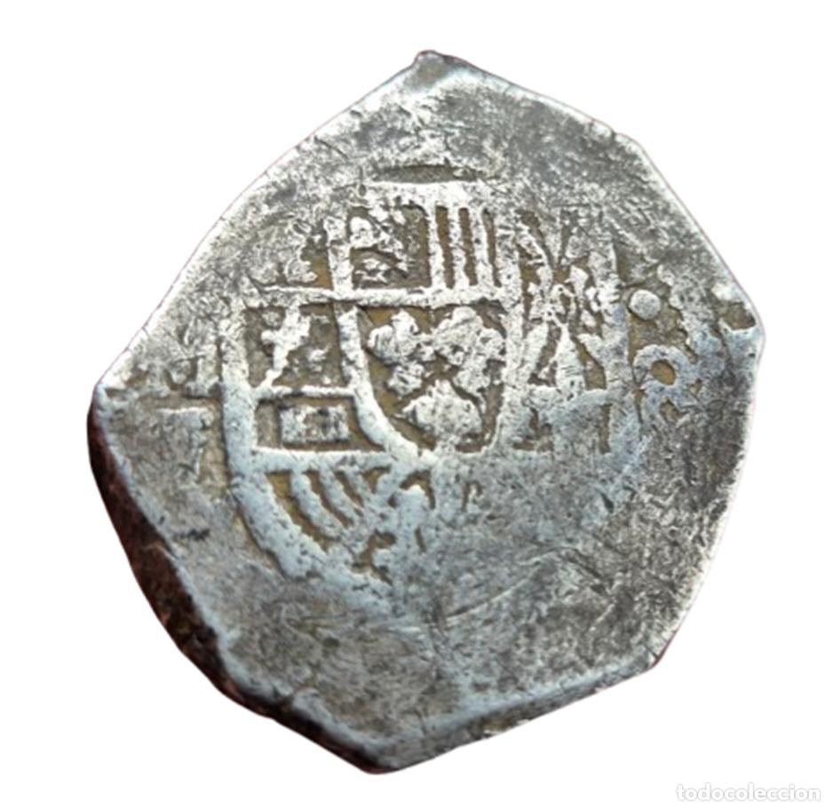 Monedas de Espa&ntilde;a: FELIPE V MEXICO L. 8 REALES 1702-1704. Rara. Ag. Peso: 26,20 gr