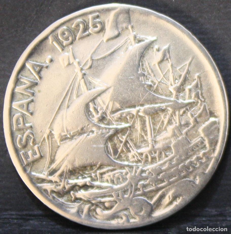 Monedas de Espa&ntilde;a: Moneda de 25 C&eacute;ntimos 1925 Espa&ntilde;a - Foto 1