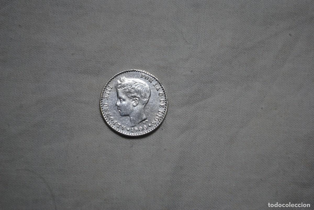 Monedas de Espa&ntilde;a: 50 CENTIMOS 1900 , ALFONSO XIII - Foto 3