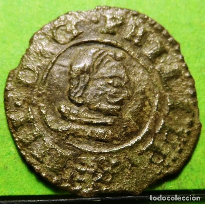 Monedas de Espa&ntilde;a: FELIPE IV, 8 Maravedis, SEVILLA -R. A.C.-406, Cu