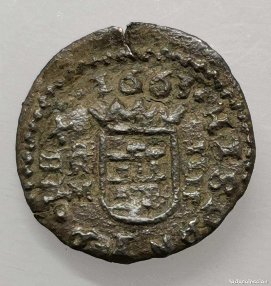 Monedas de Espa&ntilde;a: FELIPE IV - (1663) - 4 MARAVED&Iacute;S - CECA DE TRUJILLO. - Foto 1