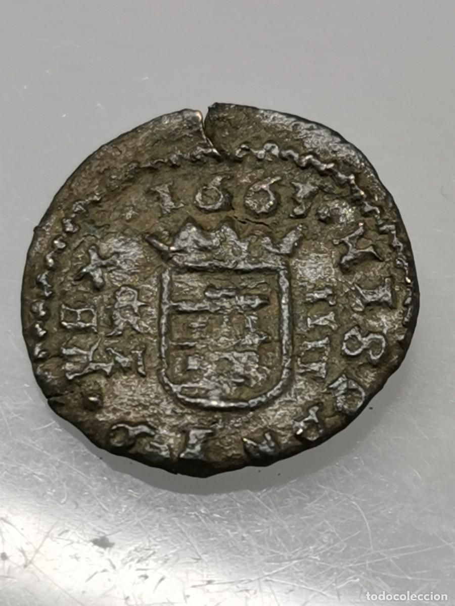 Monedas de Espa&ntilde;a: FELIPE IV - (1663) - 4 MARAVED&Iacute;S - CECA DE TRUJILLO. - Foto 3