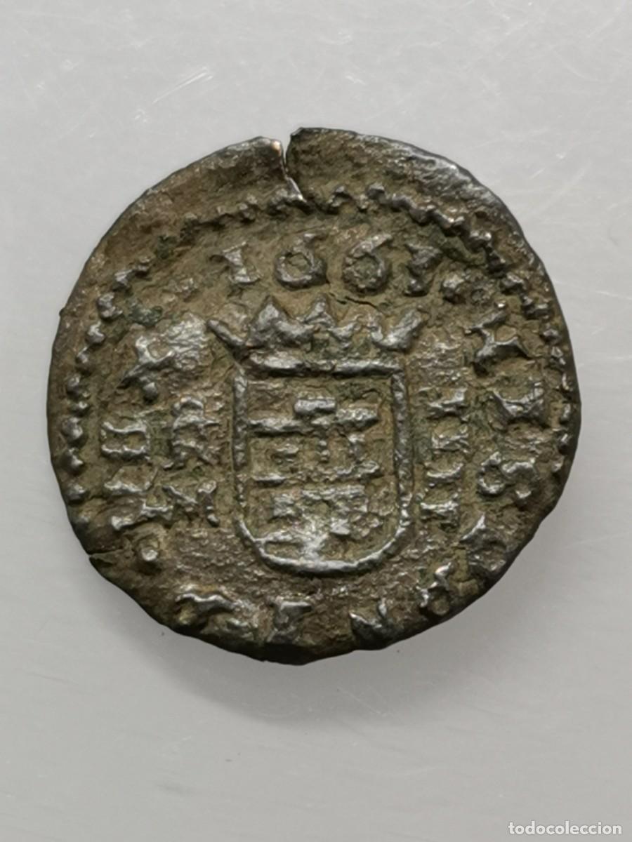Monedas de Espa&ntilde;a: FELIPE IV - (1663) - 4 MARAVED&Iacute;S - CECA DE TRUJILLO. - Foto 5