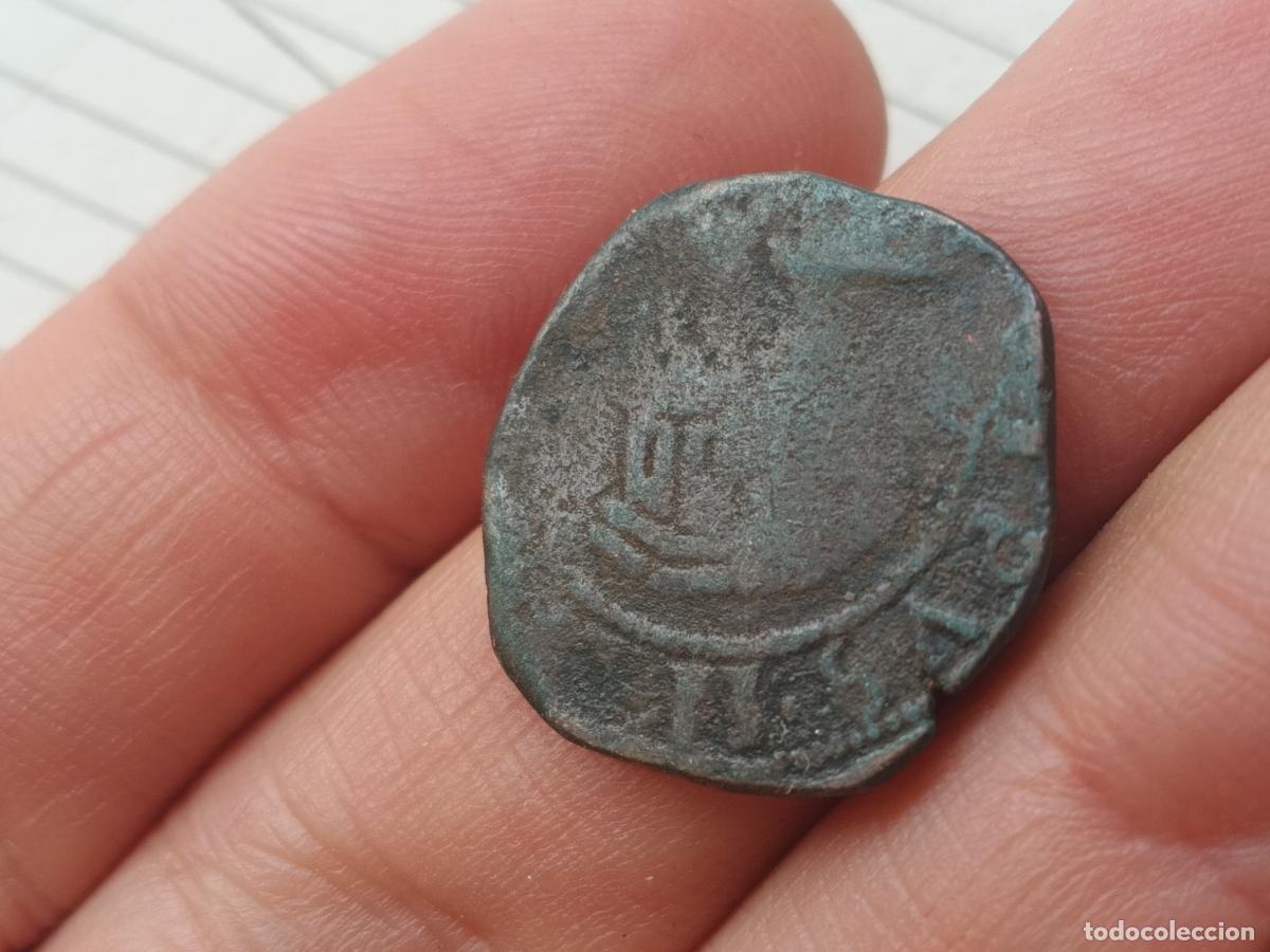 Monedas de Espa&ntilde;a: 2 cuartos de Felipe II - Foto 1
