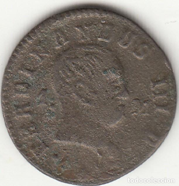 Monedas de Espa&ntilde;a: FERNANDO VII: 1 MARAVEDI 1830 PAMPLONA