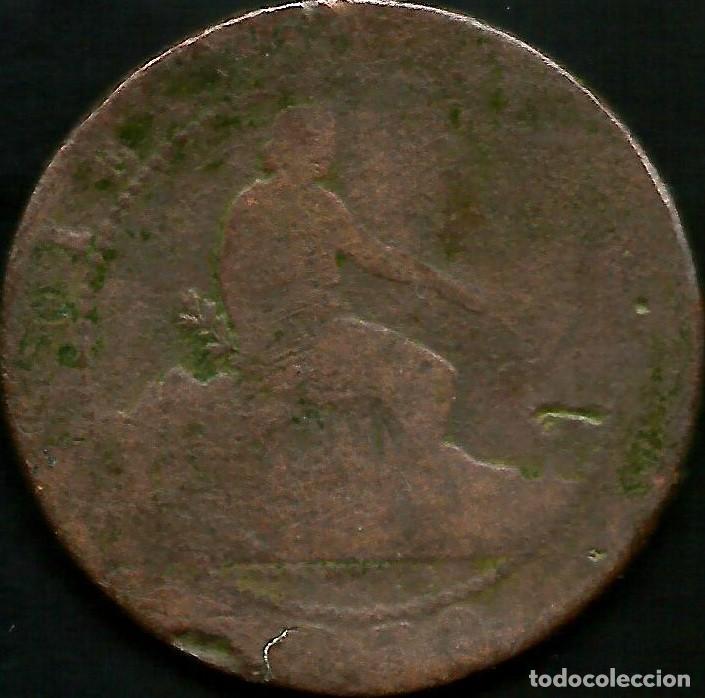 Monedas de Espa&ntilde;a: ESPA&Ntilde;A 1870 - 10 CENTIMOS - KM 663 - CIRCULADA - Foto 2