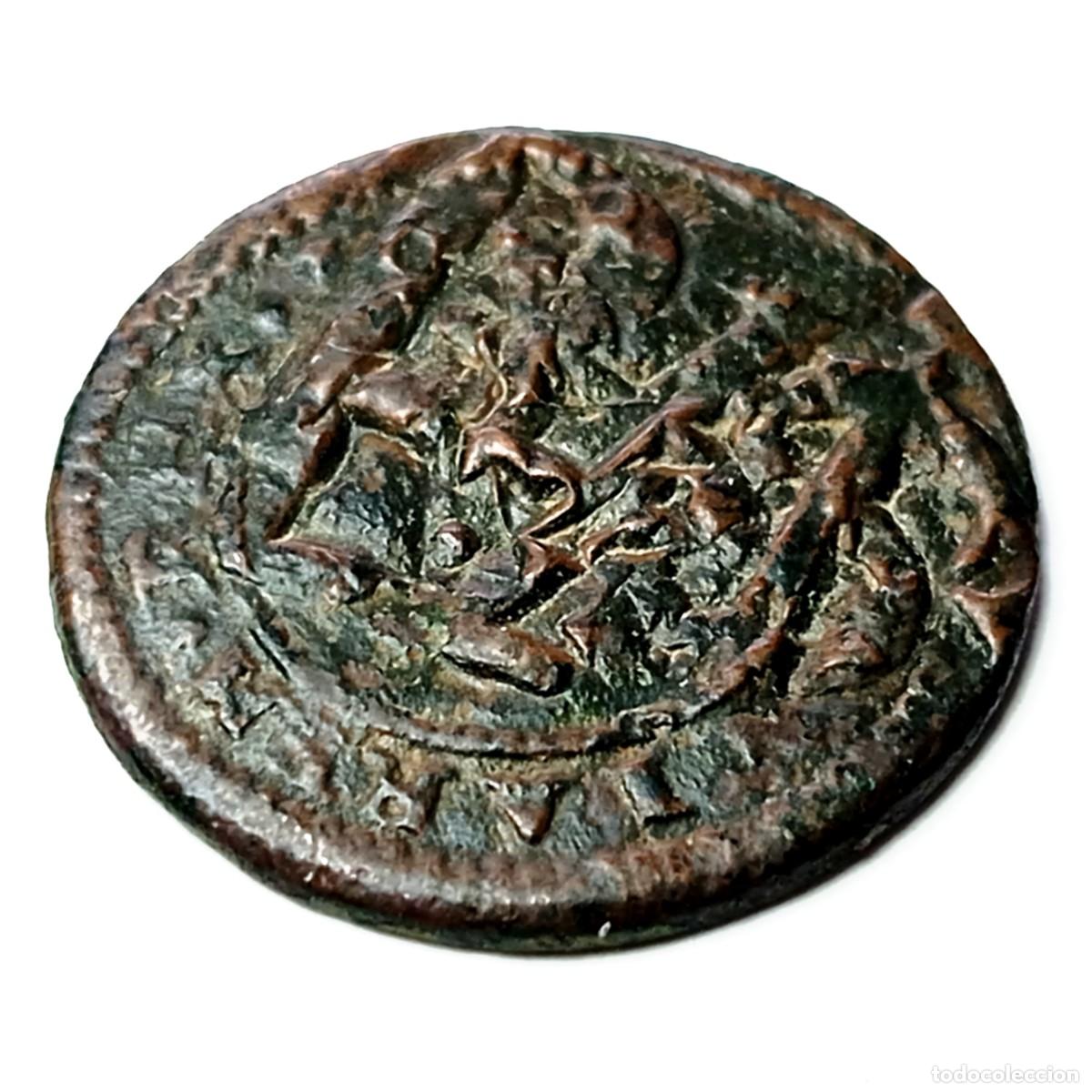 Monedas de Espa&ntilde;a: ⚜️ BBE0 1. ESCASA. Felipe IV. Toledo. Reacu&ntilde;aci&oacute;n a 2 maraved&iacute;s [1658-1659]. Ver descripci&oacute;n