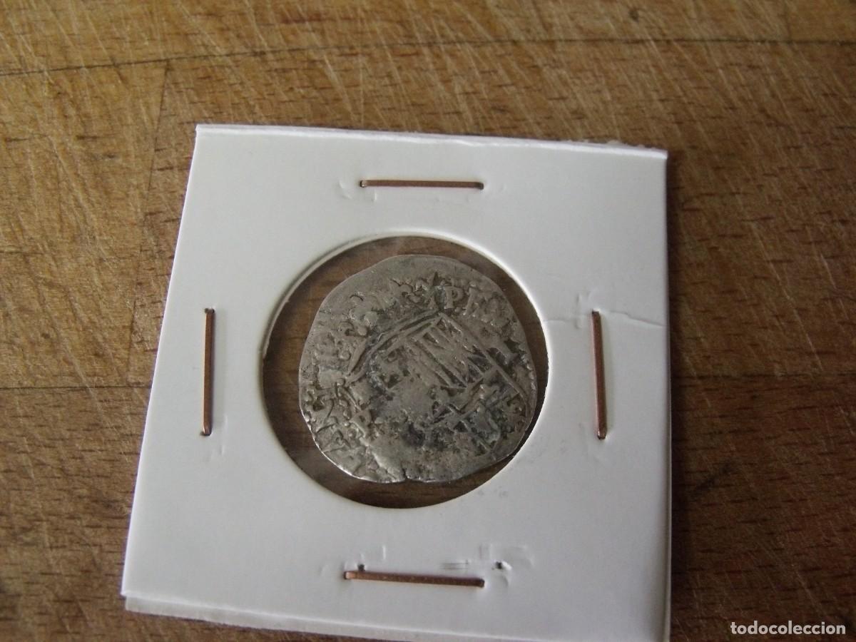 Monedas de Espa&ntilde;a: 1 REAL MACUQUINO PLATA-FELIPE II-POTOSI-1556/1598-