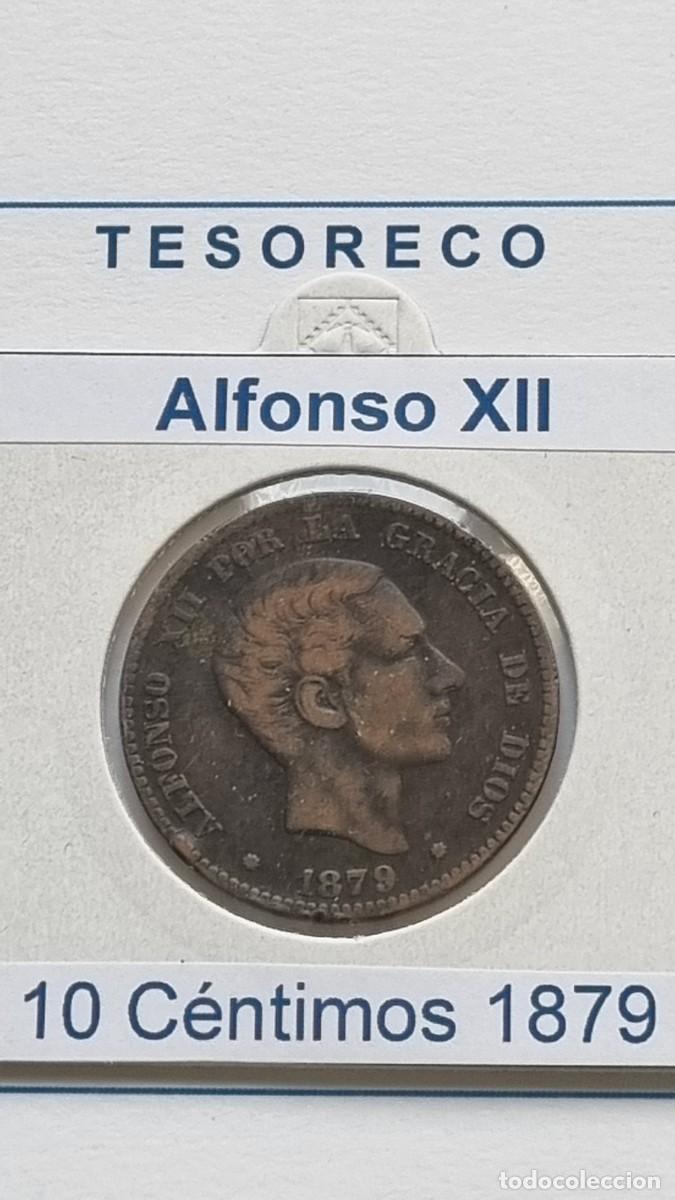 Monedas de Espa&ntilde;a: ESPA&Ntilde;A: MONEDA DE 10 C&Eacute;NTIMOS 1879 Alfonso XII - Ref.: 014