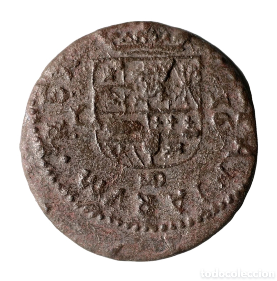Monedas de Espa&ntilde;a: 16 MARAVEDIS 1661 FELIPE IV MADRID MD Y